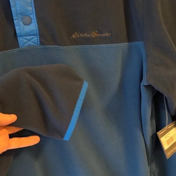 Eddie Bauer Blue and Navy Lightweight Jacket - Picture 5 of 7